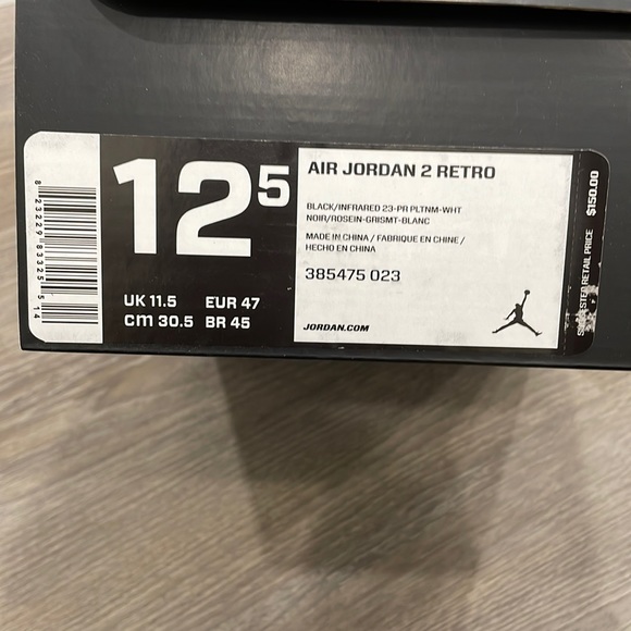 Air Jordan 2 Retro Infrared - Picture 5 of 6